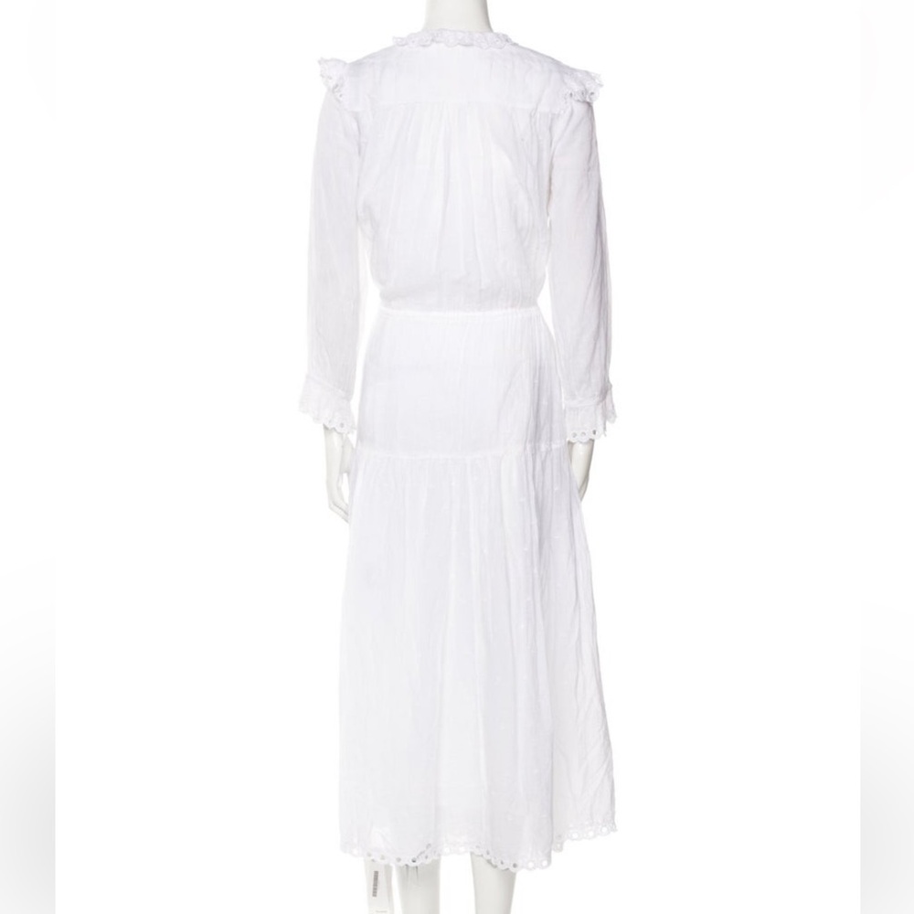 Isabel Marant White Embroidered Dress - Picture 3 of 4